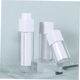 DECHOUS 3pcs Airless Pump Vacuum Container Portable Lotion Bottle for Creams Travel Cosmetic Dispenser Durable Lightweight Design for Lotions Conditioners Gel