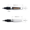 DEMYPROX Mini LED Turn Signals, Sliver, 4pcs