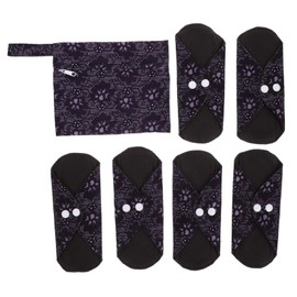 Ipetboom Panty Liner Washable Sanitary Napkins Reusable Comfortable for Women Supply