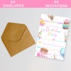 VGoghex Birthday Party Invitations with Envelopes 20 PCS Birthday Cakes