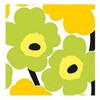 Marimekko Unikko Papierservietten Lunch gelb