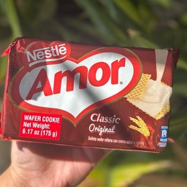 Nestlé Amor-Walfer Biscuits - Variety of Flavors - Strawberry - Specification: Classic