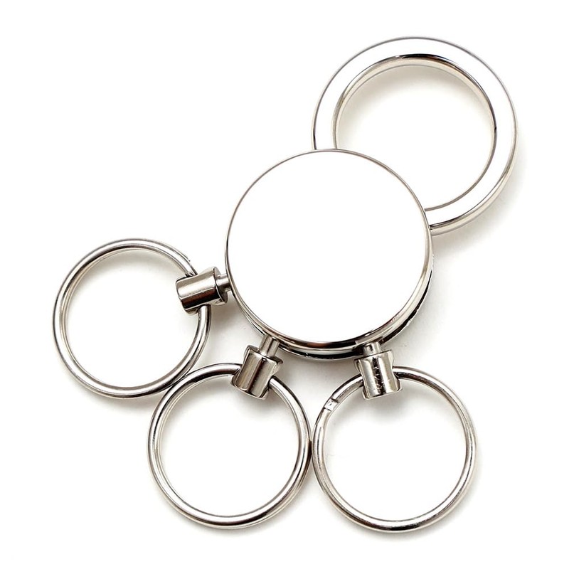 Agility affa "Triple Keychain" Key Holder, Sliding Type, 3 Layers,