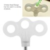 Outdoor Luminous Tent Stakes Stainless Steel Screw Ground Anchors Peg