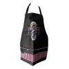 Texben Mandil Para Barbero. Vini Piel, Porta-utensilios, Ajustable
