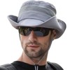 Men Fishing Sun Boonie Hat Wide Brim Outdoor Summer UV