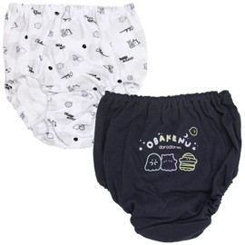 Garrow Panties, Set of 2, 100% Cotton, Popular Characters, Girls, multicolor (white / navy)