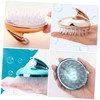 FOMIYES 3pcs Massage Brush Scalp Massager Scalp Exfoliator Hair Scalp