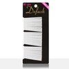 Dofash 5Waves Bobby Pins White Hair Pins 5CM/2IN Hairpins Decorative