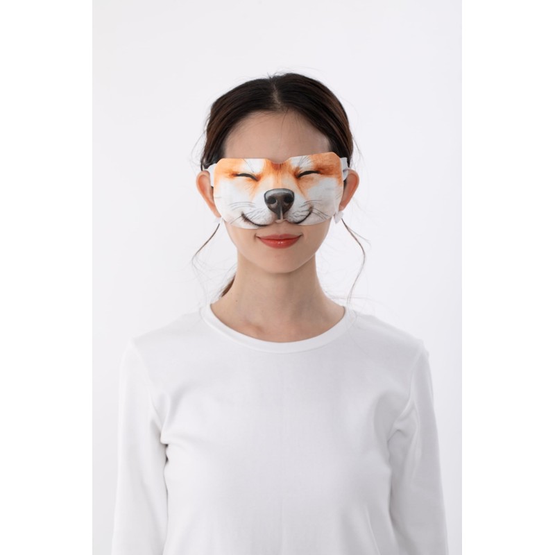 Global Japan Tired of Hot Animal Eye Mask, Pack of