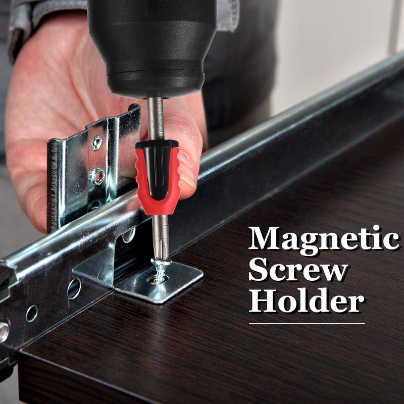 Magnetic Screw Holder Rings, 1/4 Inch/ 6.35 mm Screwdriver Driver