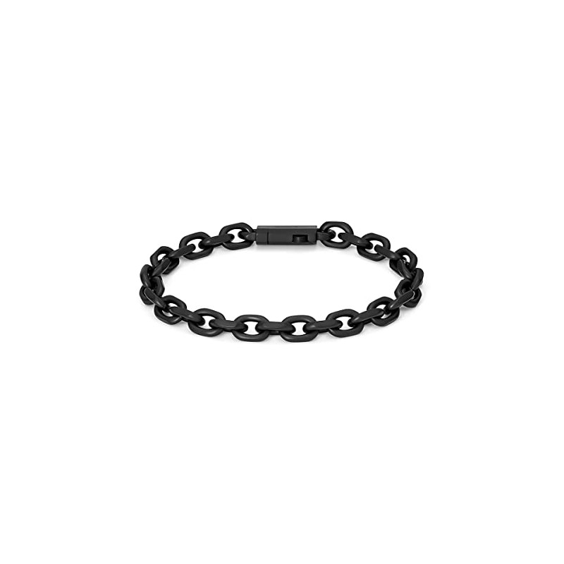 MVMT Men's Industry Chain Black Bracelet | 195 mm
