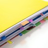BAZIC Products Neon Page Marker Dispensers, Sticky Notes for Study