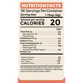 Sown and Grown Psyllium Husk Powder- 2lb, 32oz | Easy Mixing Dietary Fiber | Cleanse Your Digestive System | Finely Ground Powder | Ideal for Keto Baking | Non-GMO