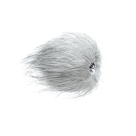 Boya Furry Windscreen for Zoom H4n, H6, H2N, Tascam DR-40, DR-100mkll, DR-05, Sony PCM-M10, VM01 & Rode Stereo Video Mics (White, Universal Fit, Slip-On)