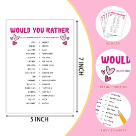 Girls Night Party Game: Ladies Night Would You Rather Pack - 30 Game Cards