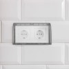 DOITOOL Flip Weatherproof Cover Outlet Cover: 2 Pack Outlet Cover