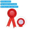 PATIKIL Blank Award Ribbon, 6 Pcs Rosette Ribbon Honorable Prize