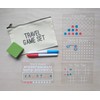 Travel Game Set for Kids - Reusable Dry Erase Games