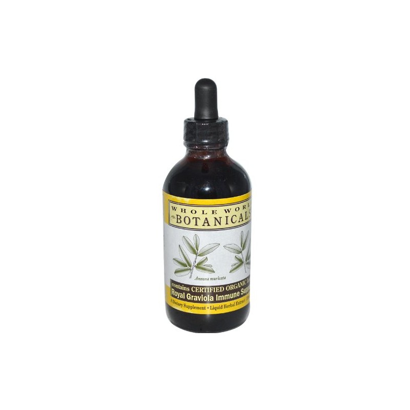 Whole World BOTANICALS Graviola Liquid Extract, 4 OZ