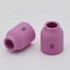 10PK TIG Gas Lens Alumina Nozzle Ceramic Cup 53N60 6#