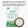 Epsom Bath Salt, Magnesium Sulfate USP, Unscented, Fine Grain, 50