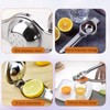 Loimon Lemon Squeezer Juicer, Stainless Steel Manual Juicer, Sturdy and