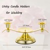 Unity Candle Holder for Wedding Ceremony Set - Romadedi 3
