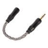 2.5mm to 3.5mm Sound Cable Female to Male Single Crystal