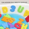 36Pcs/Set Bath Toy,Floating Alphanumeric Letters Puzzle Soft Numbers Bathroom Sticker