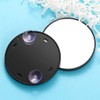 esowemsn 2PCS 15X Magnifying Makeup Mirror Portable Magnifying Cosmetic Mirror