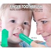 Brilliant Baby Finger Toothbrush Gum Massager and Teether Brush for