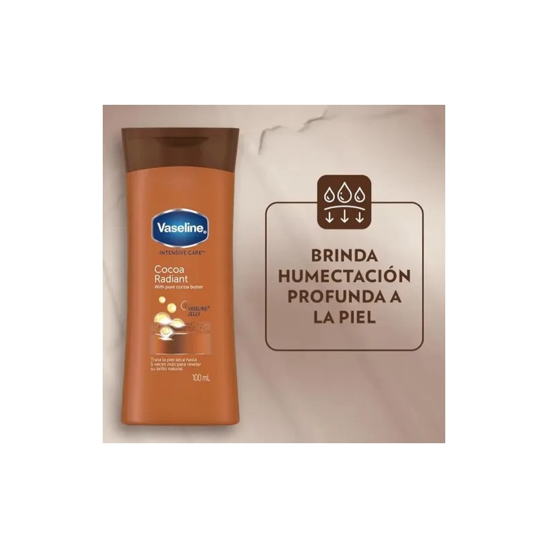 Vaseline Crema De Bolsillo Para Cuerpo Cocoa 100ml