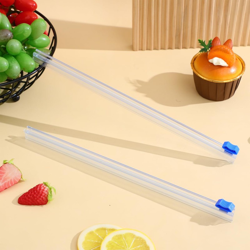 NUOLUX Plastic Wrap Film Cutter Sliding Wrap Dispenser Waterproof Rust