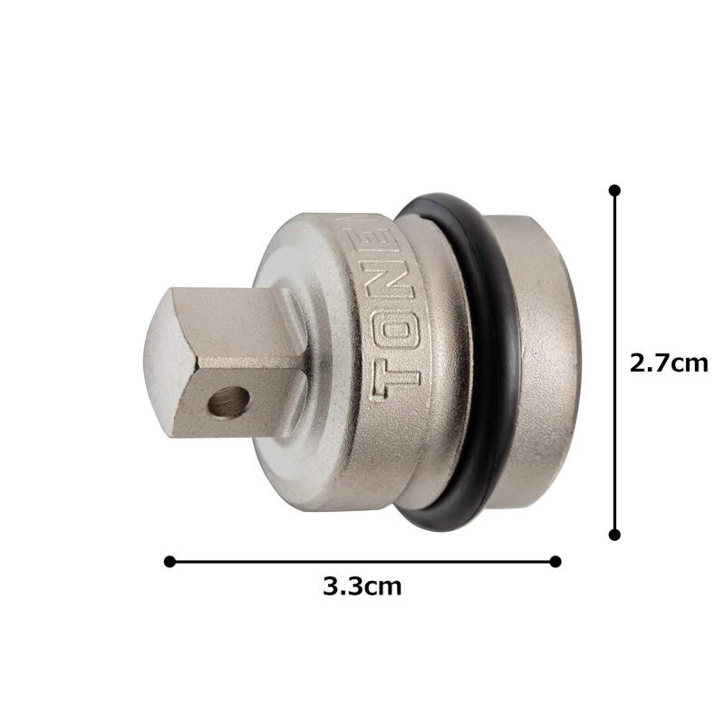 TONE HPNA43 Impact Socket Adapter 12.7 mm (1/2") & 9.5