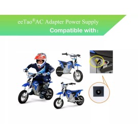 For Hyper AC Adapter For 24 Volt Hyper HPR350 Electric Motorcycle Bike Has Auto Shut Off