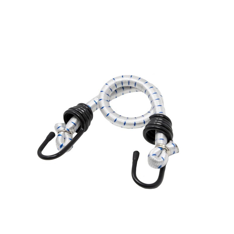 Kotap VBC-18WHT Heavy Duty Durable Multi-Use Bungee Cords with Hooks,