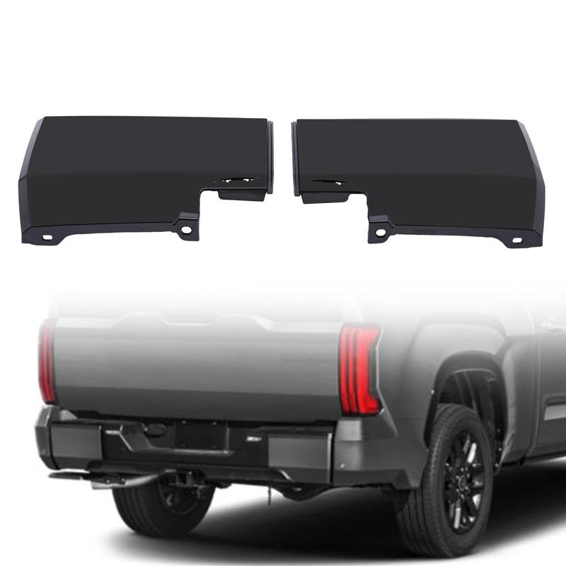 Fronimo Rear Bumper Left Right Caps Compatible with Toyota Tundra