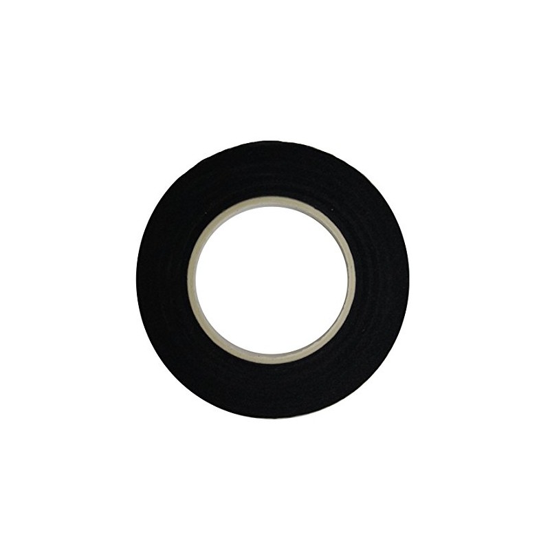 DECORA 1 roll 1/2-inch by 30 Yard Black Floral Tape