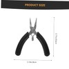 COHEALI Jewelry Making Accessories Stainless Steel Pliers Perfect for DIY