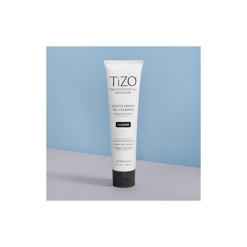 TiZO Photoceutical. Gentle Amino Gel Cleanser limpiador hidratante suave y