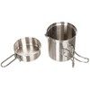 Fox Outdoor Cookware Stainless Steel Pot Pan