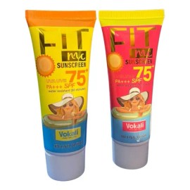 2 Pack Protector Solar Invisible 75 Fps Tubo 50ml Fit Mi                                                                                              