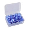 60Pcs Interdental Brush Practical Slim Braces Cleaner with PP Handle