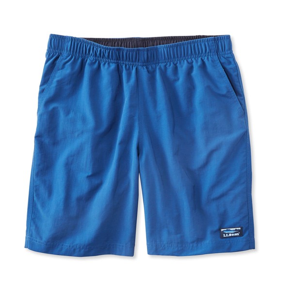 [ElElbeen] Men's Classic Supplex Sports Shorts 8" US Fit Regular, Cobalt