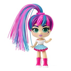 CurliGirls - Collectible Dolls - Bayli Doll - Magic Hair for Endless Hairstyles - Girl Toy Gift - Accessories Included - Doll 15cm