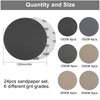 Sanding Discs, 125mm Sanding Discs Pads 1000/1500/2000/3000/4000/5000 Grits, Round Sanding