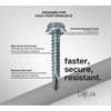 DOJA Industrial Hexagon Drilling Screws 6.3 x 30 mm Pack