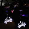 uunonaha 2PCS Car Door Logo Lights Courtesy Projector Laser Welcome