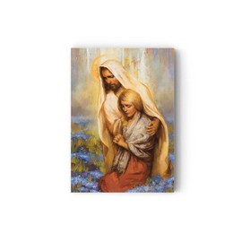 Forget Me Not - Annie Henrie Nader | Jesus Painting | Picture of Jesus | Jesus Guardian Angel Picture Art | Women of Faith | Jesus Art | Annie Henrie Nader Art | Gift For Women | Missionary Gifts